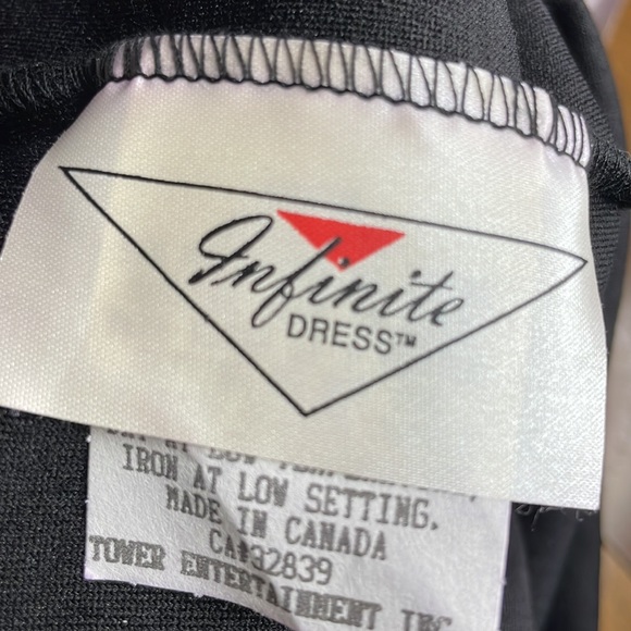 Vintage Original Black medium Infinite Dress with instructional VHS video - Picture 5 of 6